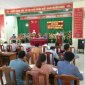 Hội nghị tiếp xúc cử tri Hội đồng nhân dân huyện trước kỳ họp thứ 11 Hội đồng nhân dân huyện khóa VI tại xã Trung Thượng