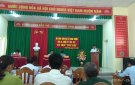 Kỳ họp thứ Bảy Hội đồng nhân dân xã Trung Thượng khóa XX.